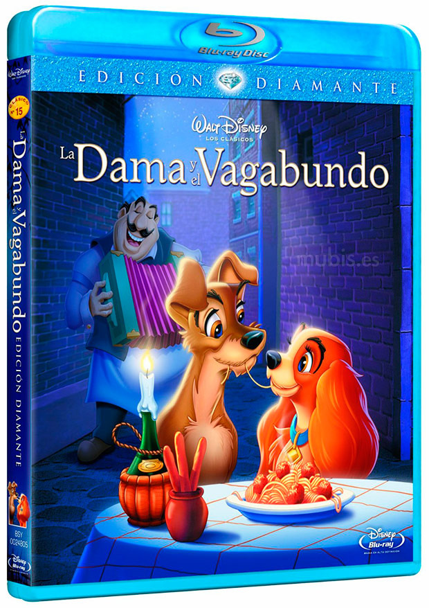 carátula La Dama y el Vagabundo Blu-ray 0