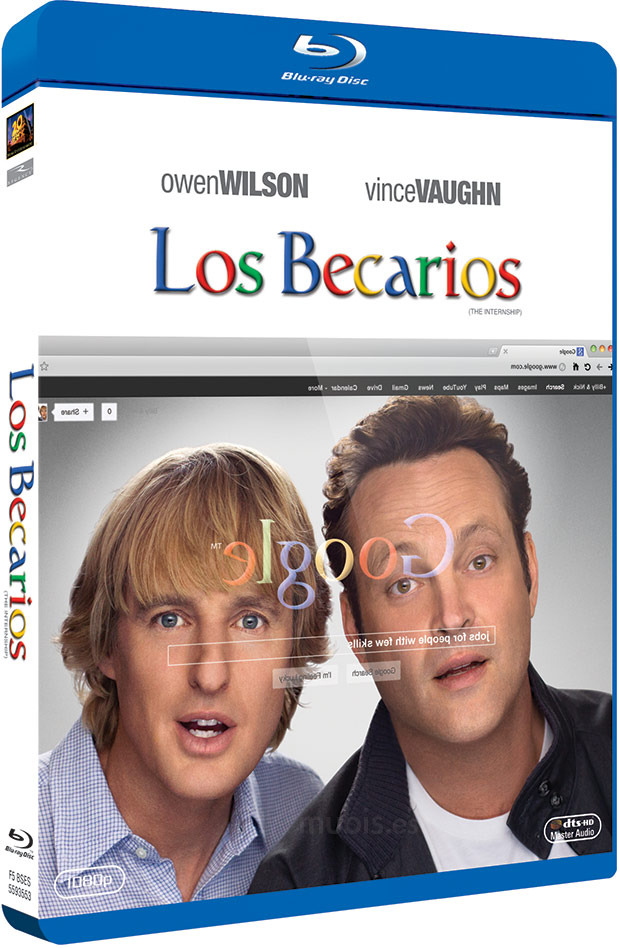 carátula Los Becarios Blu-ray 1