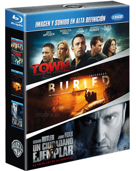 Pack The Town + Buried + Un Ciudadano Ejemplar Blu-ray