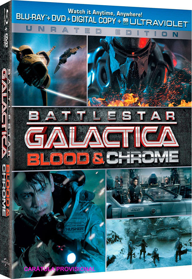 Battlestar Galactica: Blood & Chrome Blu-ray