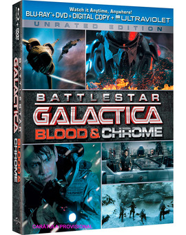 Battlestar Galactica: Blood & Chrome Blu-ray