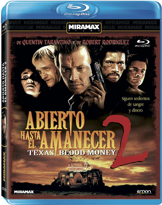 carátula Abierto Hasta el Amanecer 2 Blu-ray 1