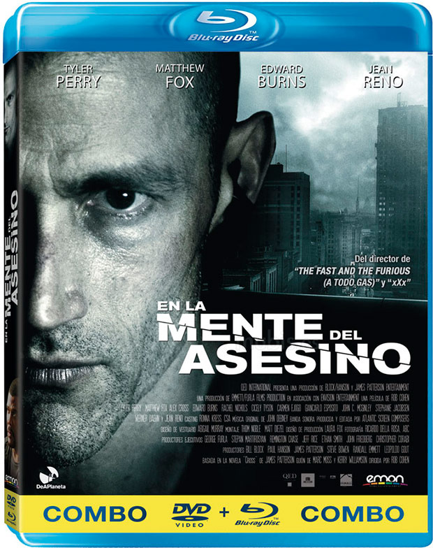 carátula En la Mente del Asesino (Combo Blu-ray + DVD) Blu-ray 1