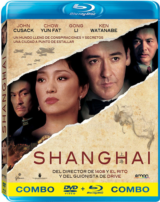 carátula Shangai (Combo Blu-ray + DVD) Blu-ray 0