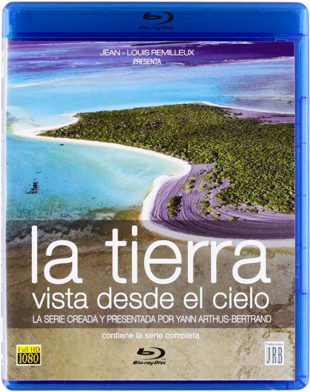 carátula La Tierra Vista desde el Cielo Blu-ray 1