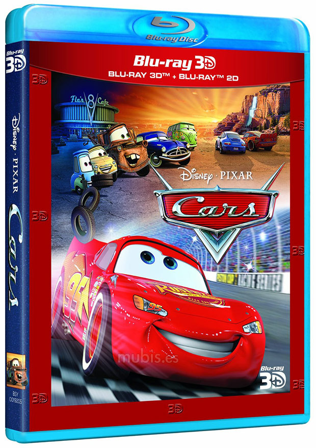 carátula Cars Blu-ray 3D 1
