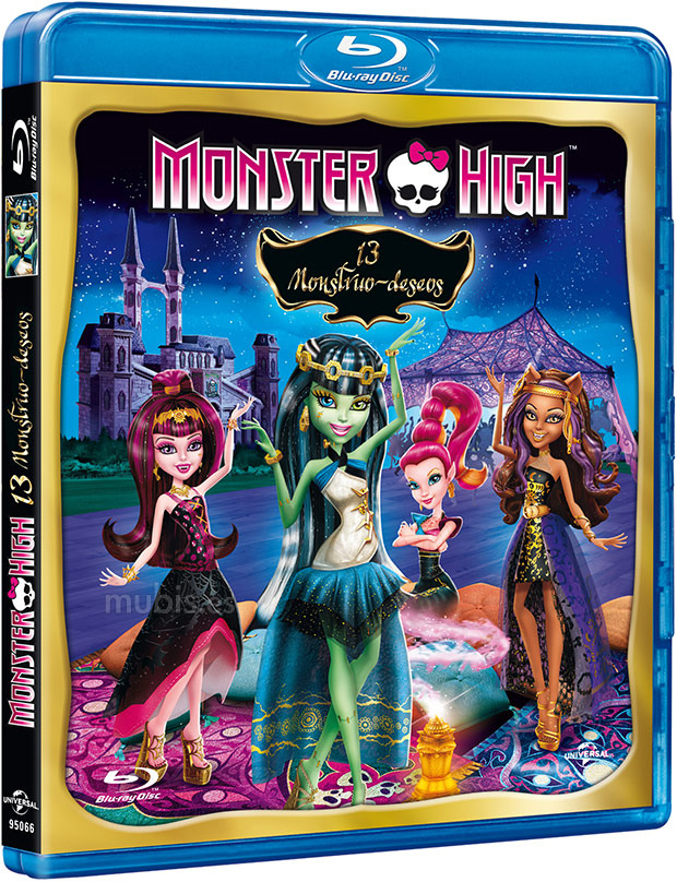 Monster High: 13 Monstruo-Deseos Blu-ray