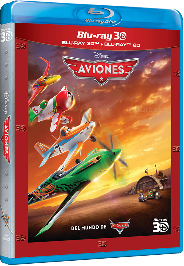 carátula Aviones Blu-ray 3D 1