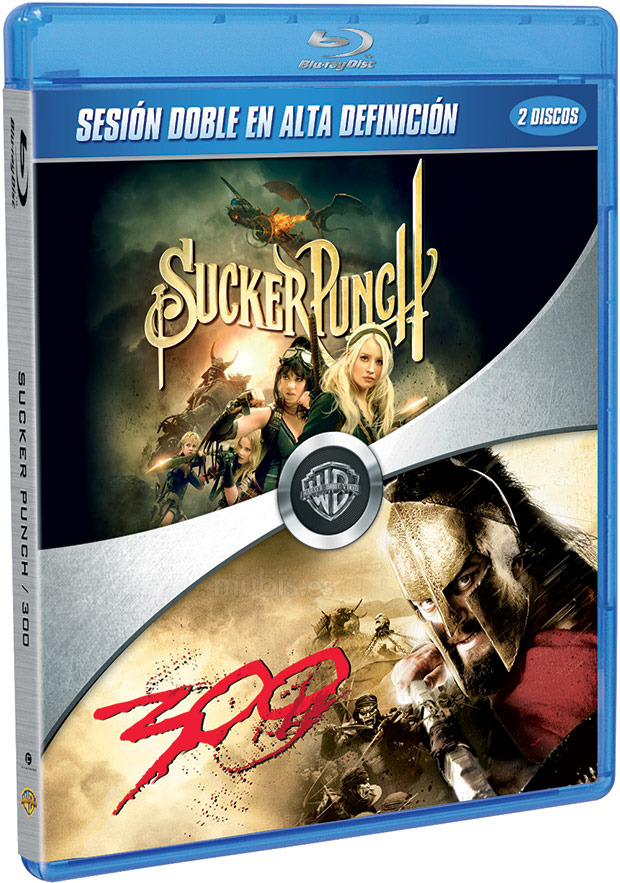 carátula Pack Sucker Punch + 300 Blu-ray 0
