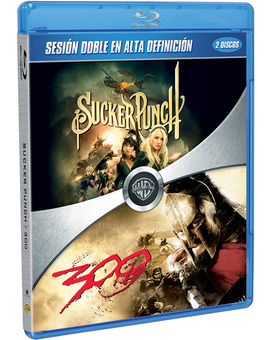 Pack Sucker Punch + 300 Blu-ray