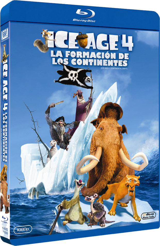 Ice Age 4: La Formación de los Continentes Blu-ray