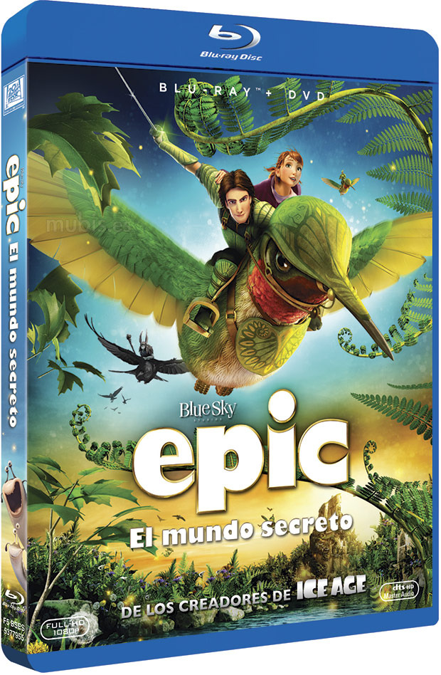 carátula Epic: El Reino Secreto Blu-ray 1