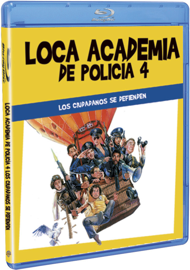 Loca Academia de Policía 4: Los Ciudadanos se Defienden Blu-ray