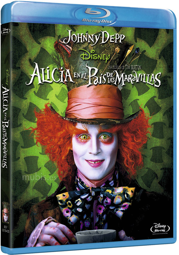 carátula Alicia en el País de las Maravillas - Edición Sencilla Blu-ray 1