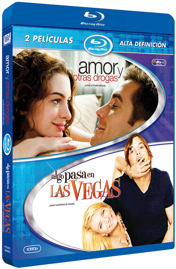 Pack Amor y otras Drogas + Algo Pasa en las Vegas Blu-ray