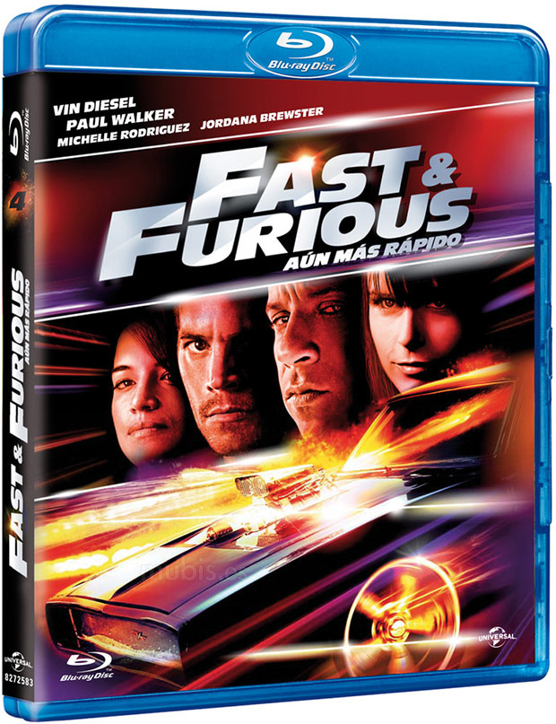 carátula Fast & Furious. Aún más Rápido Blu-ray 0
