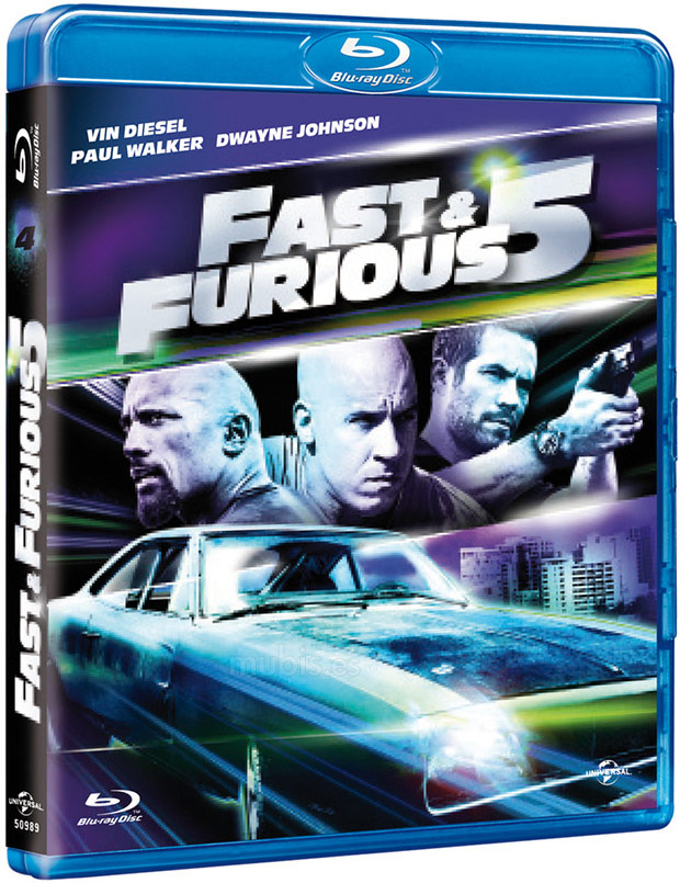 carátula Fast & Furious 5 Blu-ray 1