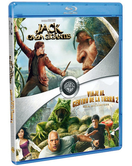 Pack Jack El Caza Gigantes + Viaje al Centro de la Tierra 2 Blu-ray