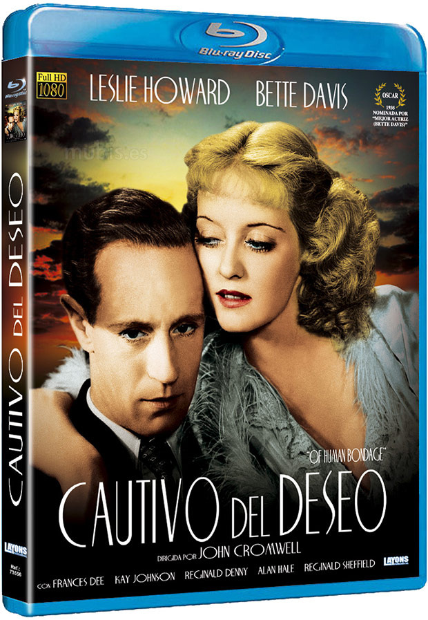carátula Cautivo del Deseo Blu-ray 1