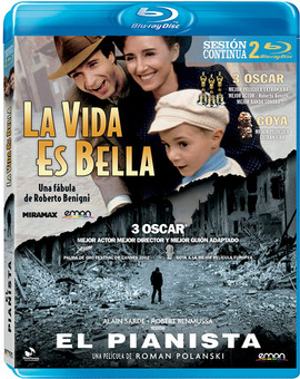 Pack La Vida es Bella + El Pianista Blu-ray