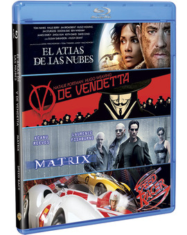 Pack El Atlas de las Nubes + Speed Racer + Matrix + V de Vendetta Blu-ray
