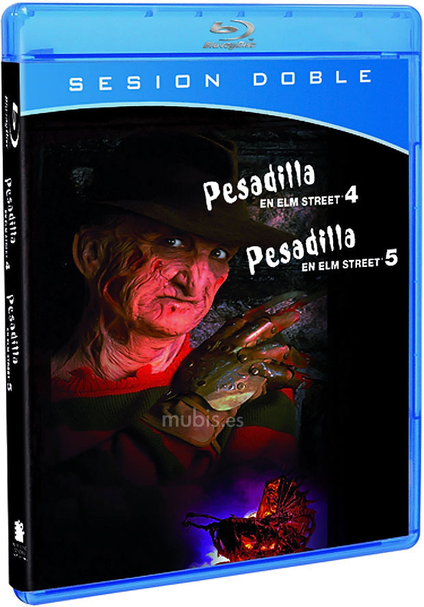 carátula Pesadilla en Elm Street 4 y 5 Blu-ray 1