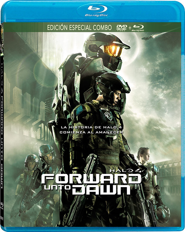 carátula Halo 4: Forward Unto Dawn (Combo Blu-ray + DVD) Blu-ray 0