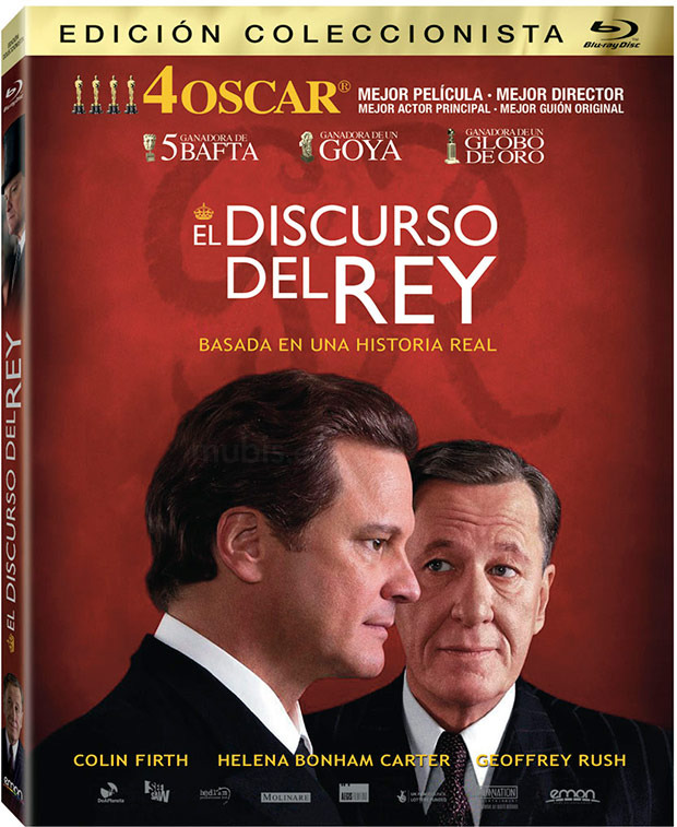 carátula El Discurso del Rey - Edición Coleccionista Blu-ray 1