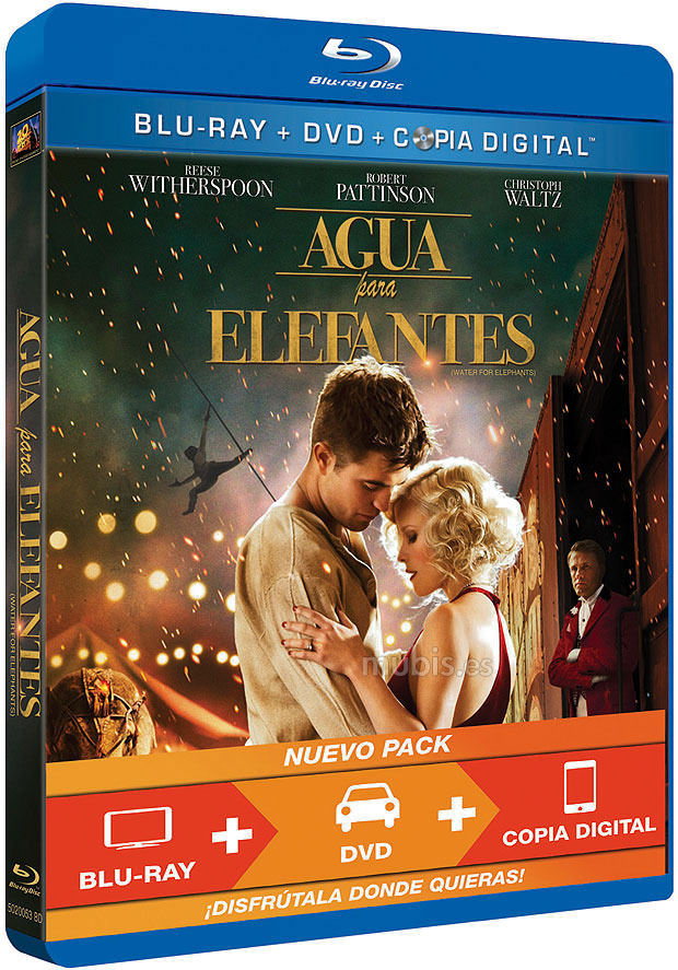 Agua para Elefantes Blu-ray