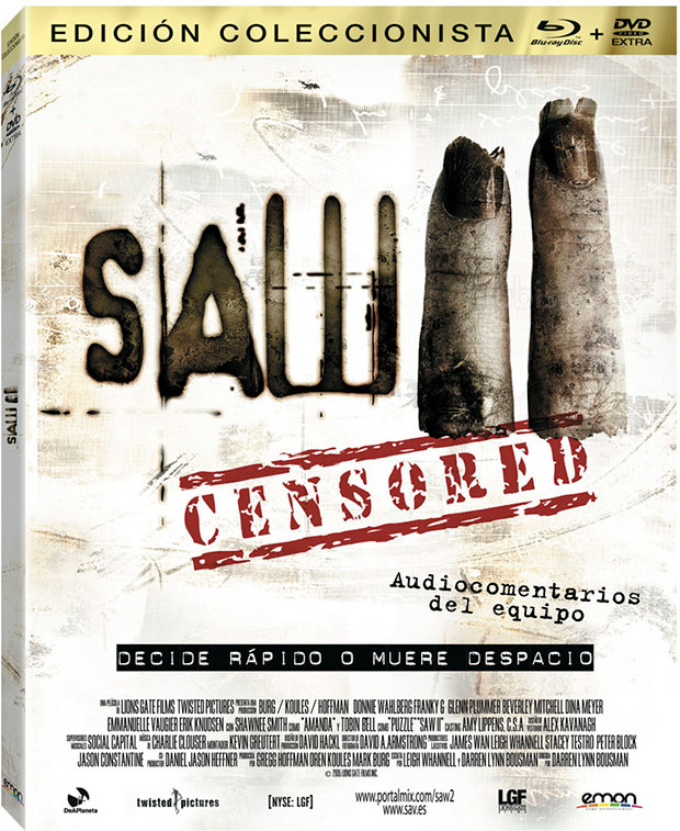 carátula Saw II - Edición Coleccionista Blu-ray 1