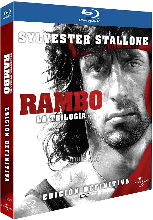 carátula Rambo - Trilogía Definitiva Blu-ray 1