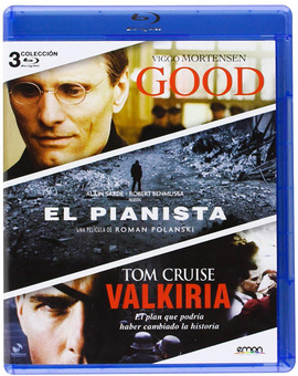 Pack Good + El Pianista + Valkiria Blu-ray