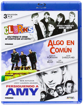 Pack Clerks + Algo en Común + Persiguiendo a Amy  Blu-ray