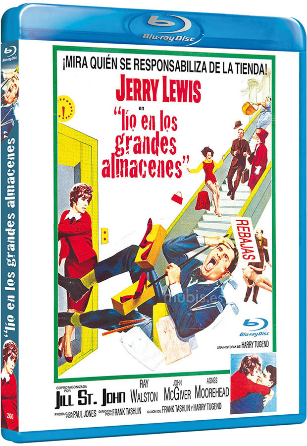 carátula Lío en los Grandes Almacenes Blu-ray 1