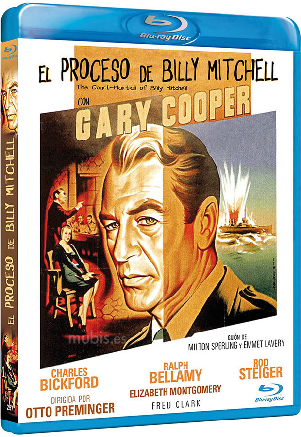 carátula El Proceso de Billy Mitchell Blu-ray 1