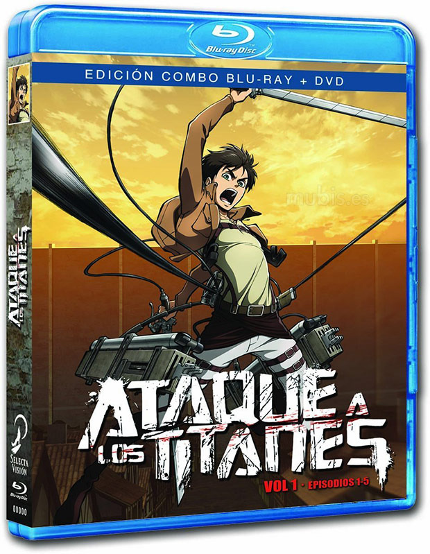 carátula Ataque a los Titanes - Volumen 1 Blu-ray 1