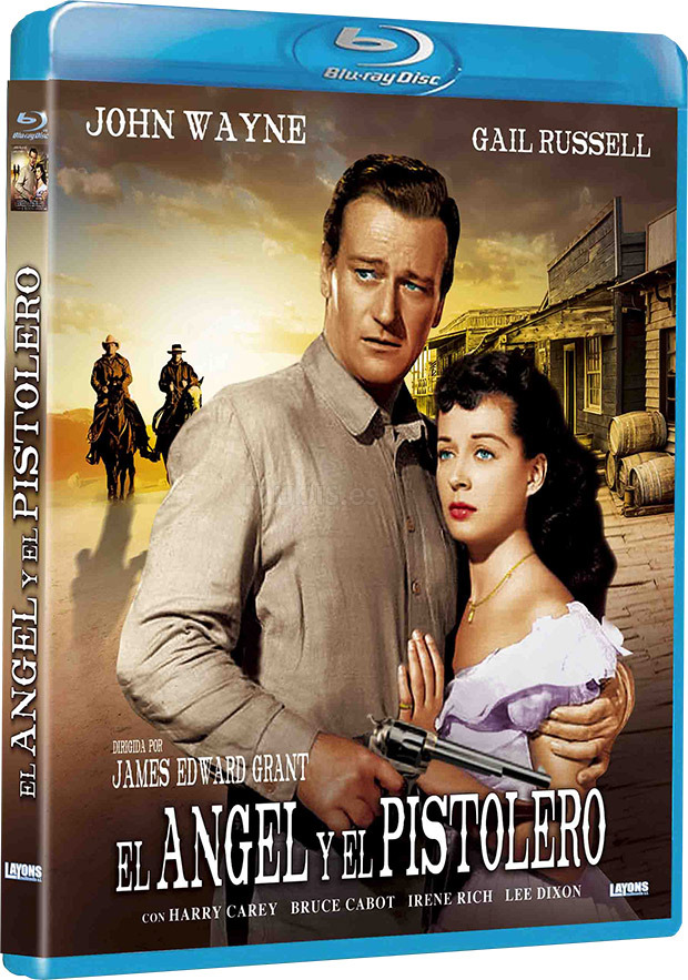 carátula El Ángel y el Pistolero Blu-ray 1