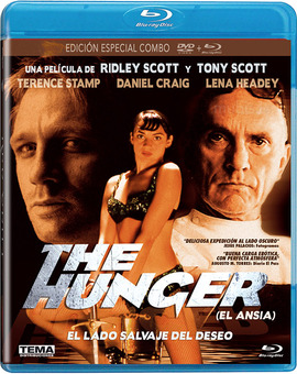 The Hunger. El Lado Salvaje del Deseo (Combo Blu-ray + DVD) Blu-ray