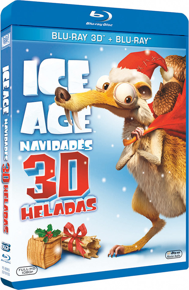 carátula Ice Age: Navidades Heladas Blu-ray+Blu-ray 3D 1