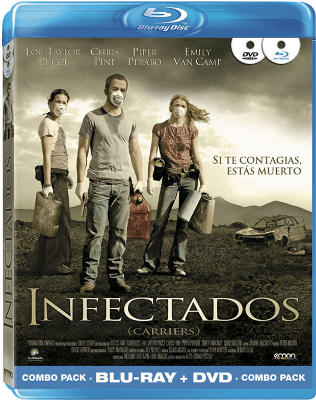 carátula Infectados (Combo Blu-ray + DVD) Blu-ray 0