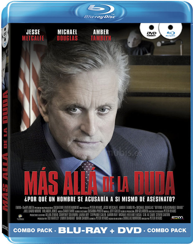 carátula Más Allá de la Duda (Combo Blu-ray + DVD) Blu-ray 0