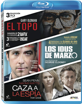 Pack El Topo + Los Idus de Marzo + Caza a la Espía Blu-ray