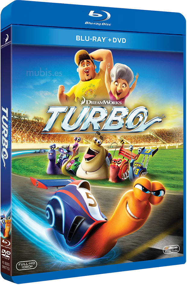 carátula Turbo Blu-ray 1