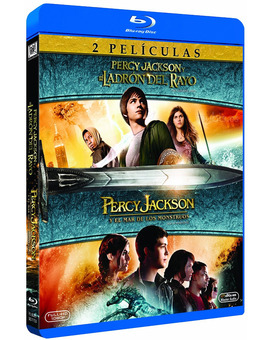 Pack Percy Jackson: Ladrón del Rayo + Mar de los Monstruos Blu-ray