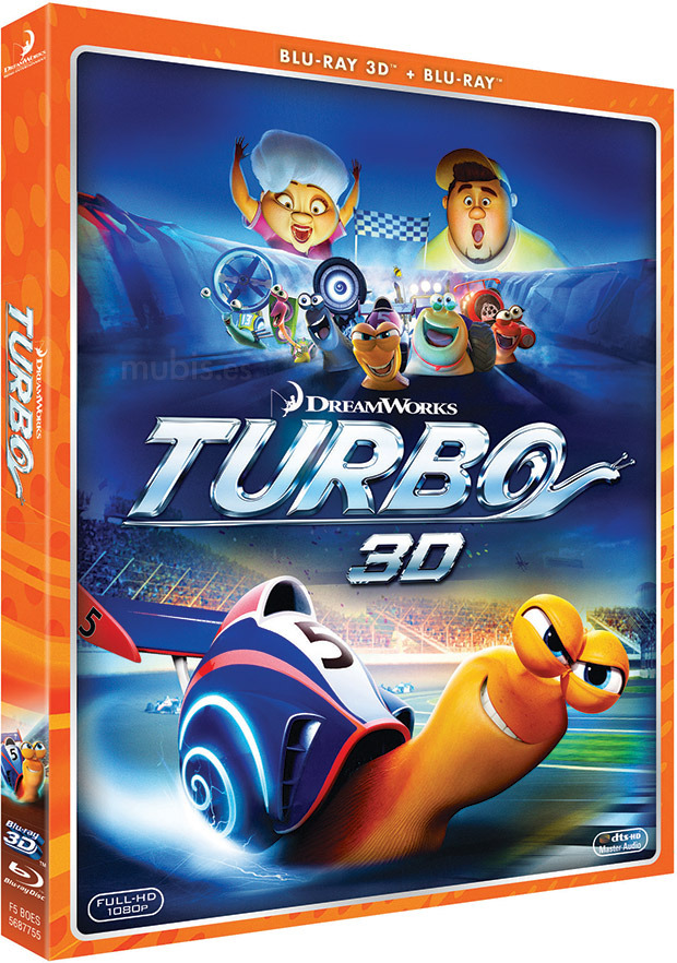 carátula Turbo Blu-ray 3D 1