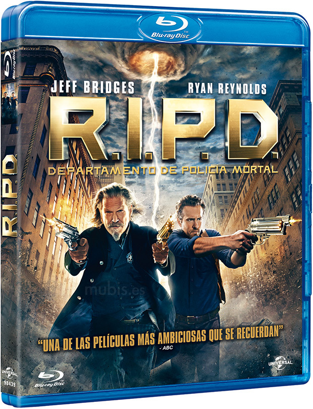 carátula R.I.P.D.: Departamento de Policía Mortal Blu-ray 1
