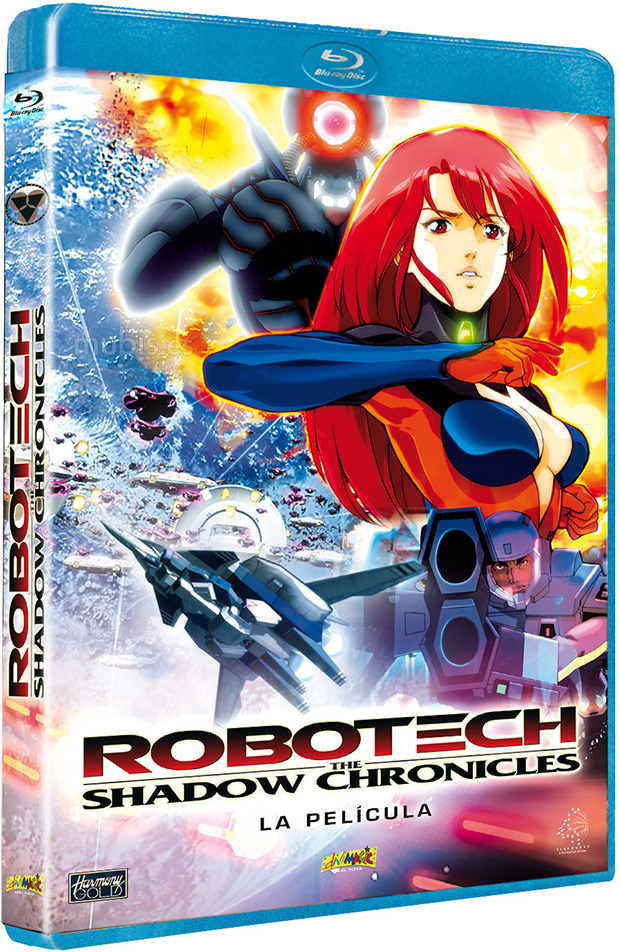 carátula Robotech: The Shadow Chronicles Blu-ray 1