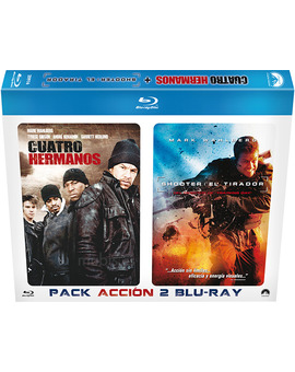 Pack Cuatro Hermanos + Shooter: El Tirador Blu-ray