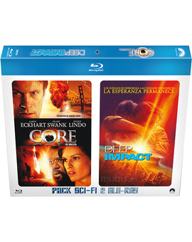 Pack The Core (El Núcleo) + Deep Impact Blu-ray