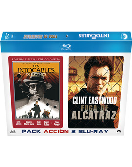 Pack Los Intocables de Eliot Ness + Fuga de Alcatraz Blu-ray